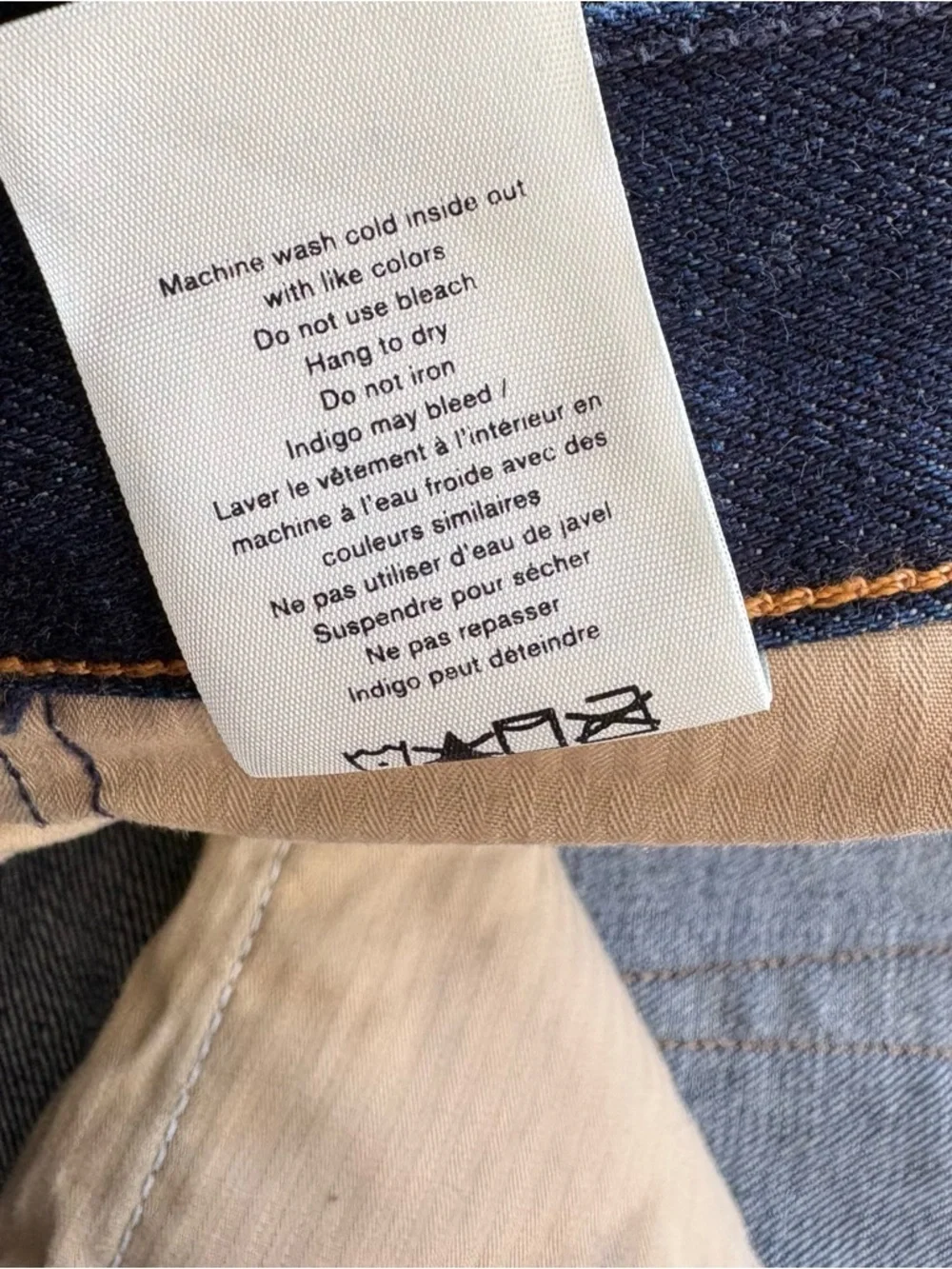 Rag & Bone Fit 2 Slim Jeans Size 33W 32L